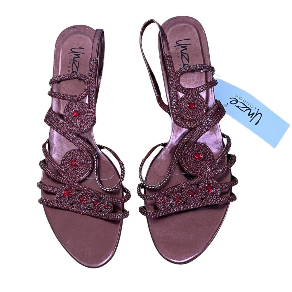 Women's Elegant Maroon Sandals
